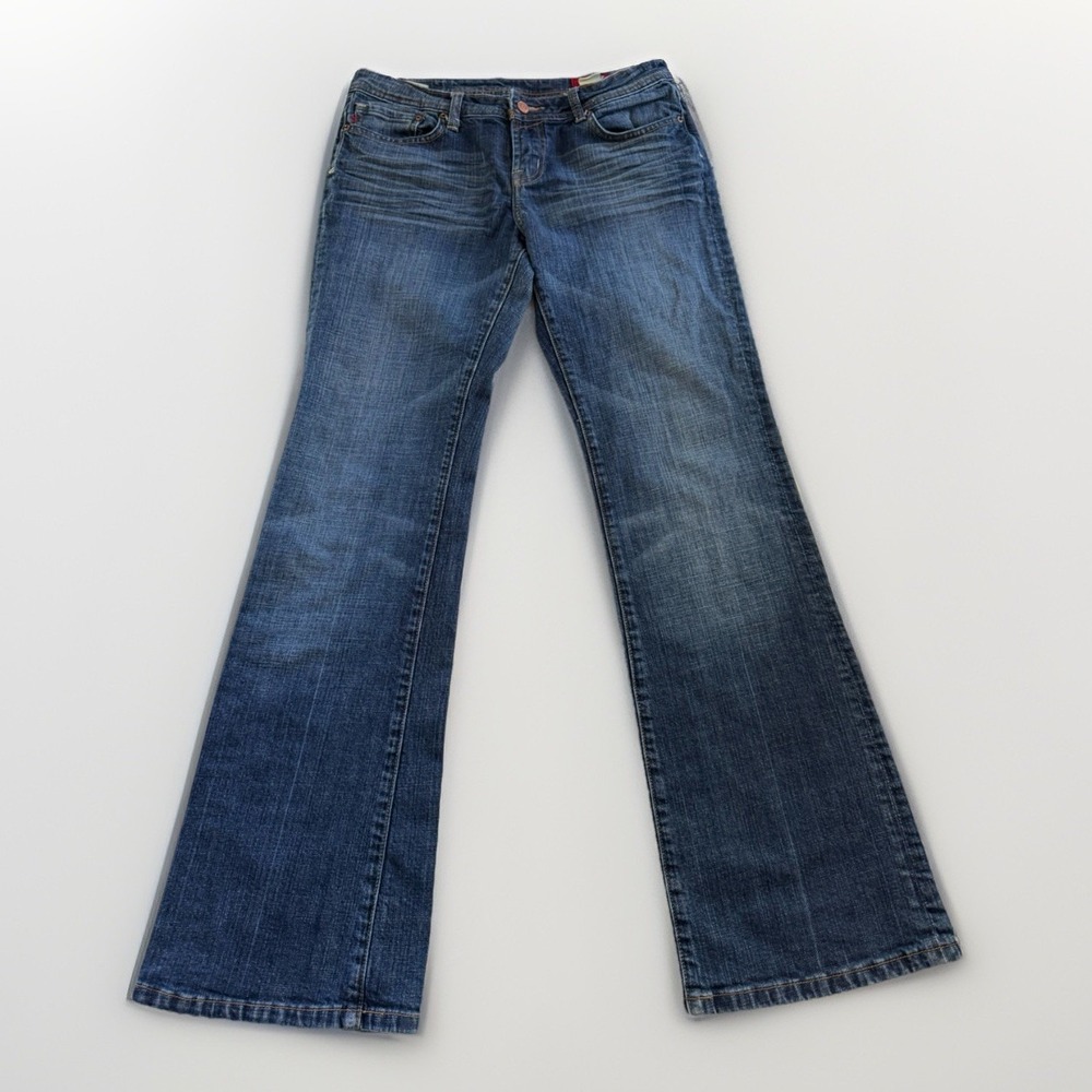 Seven7 Women's Bootcut Jeans Size 32 Low Rise‎ Stretch Denim 32" Inseam Y2K
